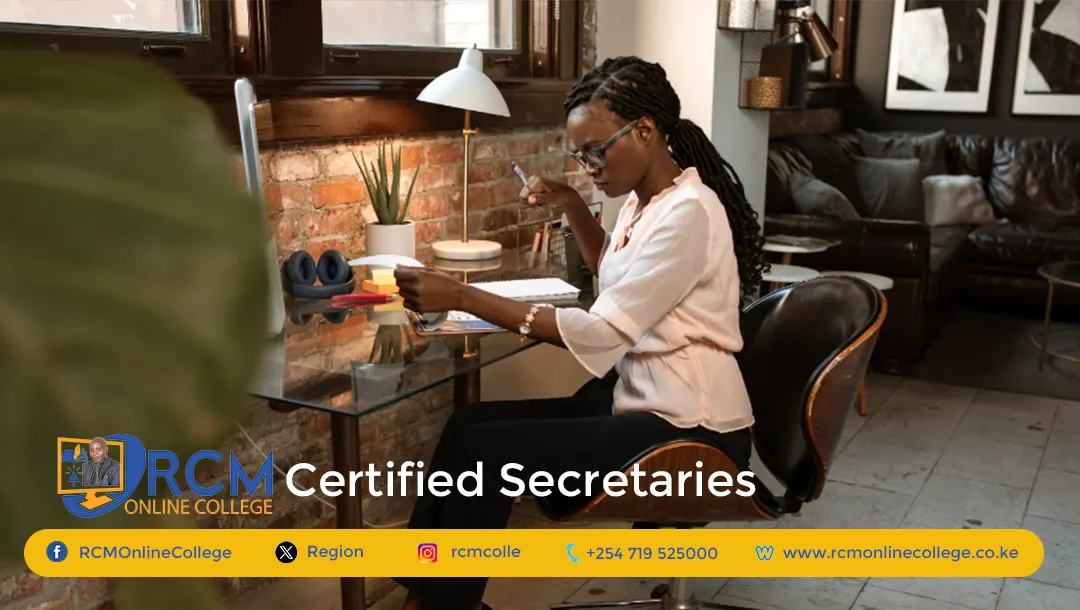 Certified Secretaries, RCM Online College