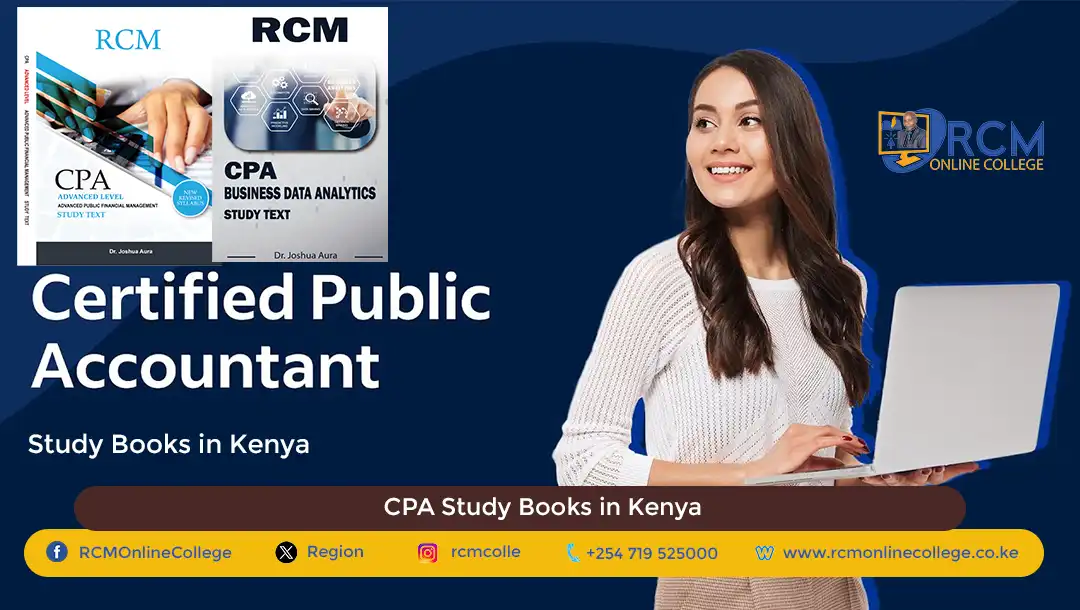 CPA Study Books in Kenya, RCM Online College,