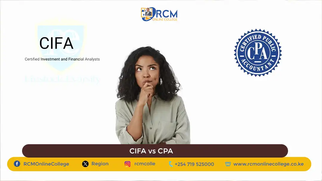 CIFA or CPA, RCM Online College