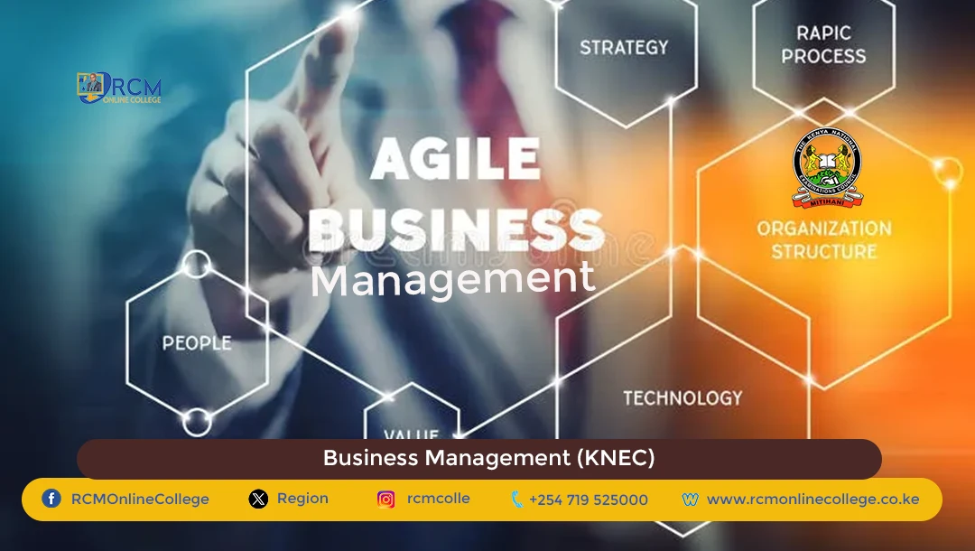 Business Management, Business Management course (KNEC), RCM Online College