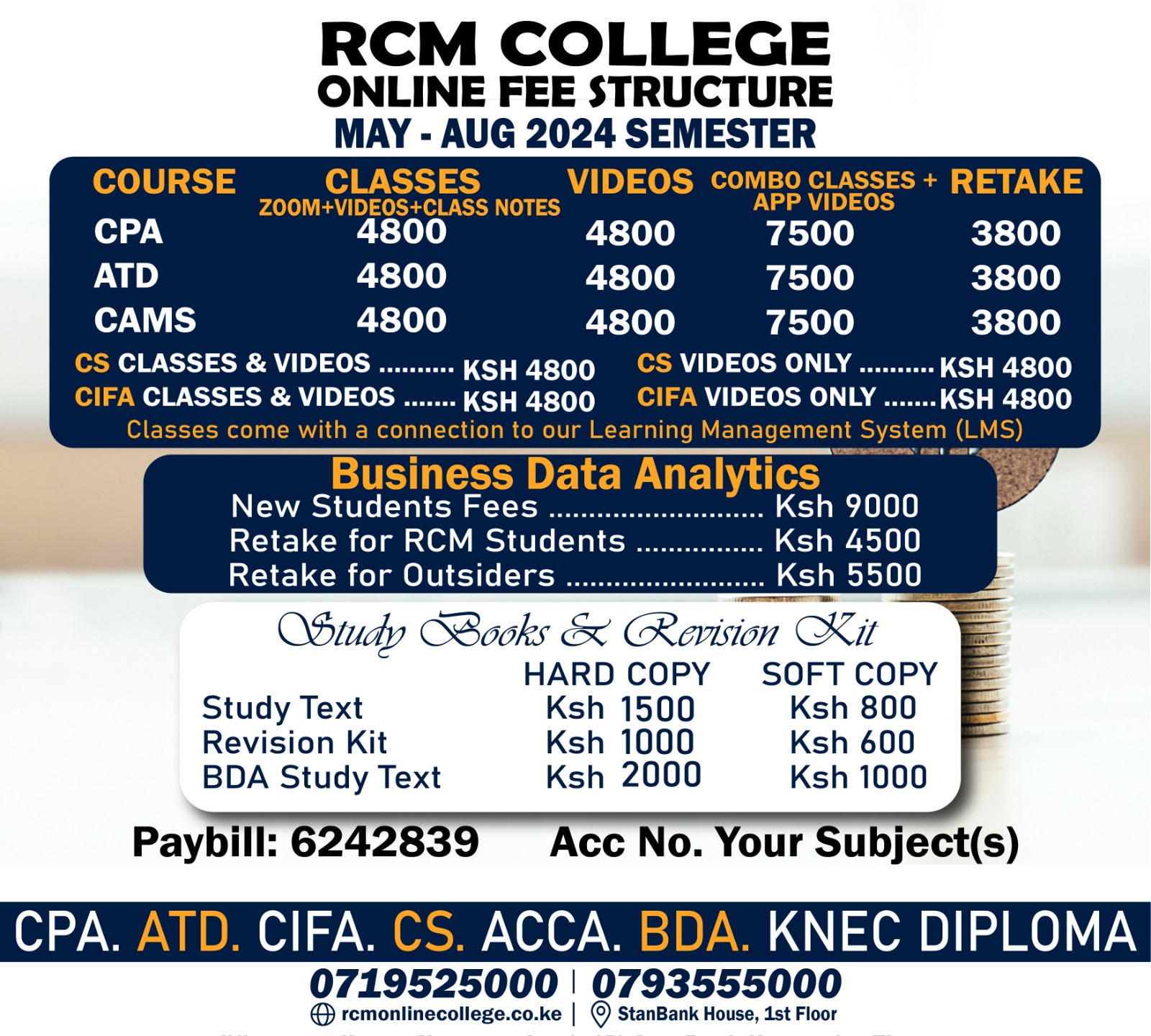Admissions RCM Online College