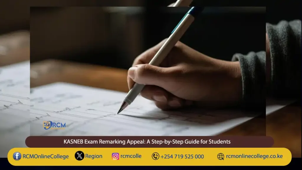KASNEB Exam Remarking Appeal: A Step-by-Step Guide for Students, RCM Online College