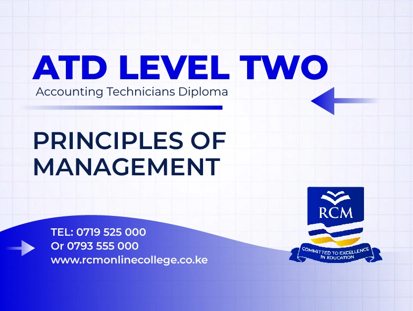 RCM Online College, Principles of Management