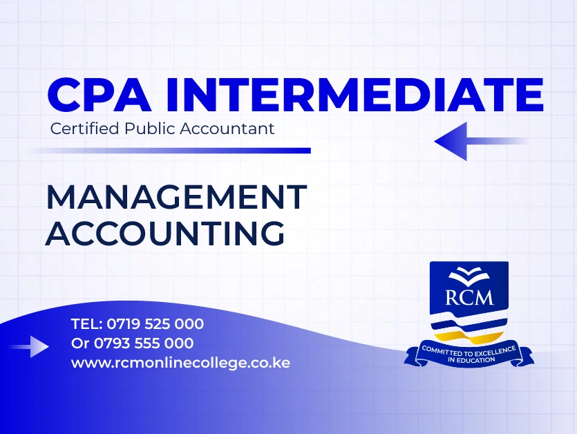 RCM Online College, Management Accounting