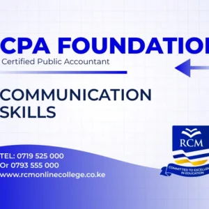 RCM Online College, communication skills