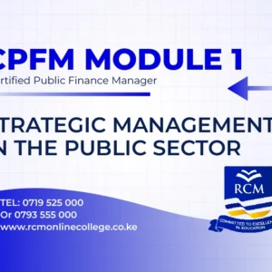 RCM Online College, Strategic Management
