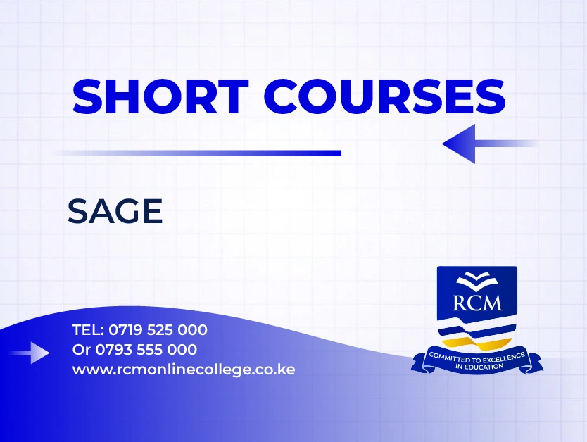 RCM Online College, Sage