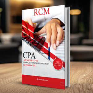 CPA Advanced Level: Advanced Financial Management Revision Kit, RCM Online College