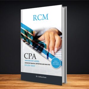 CPA Advanced level: Advanced Financial Reporting and Analysis Study Text