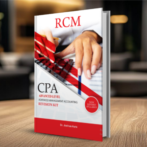 CPA Advanced Level: Advanced management Accounting Revision Kit
